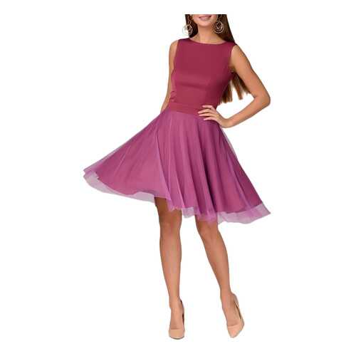 Вечернее платье женское D&M by 1001DRESS DM01421BE розовое L