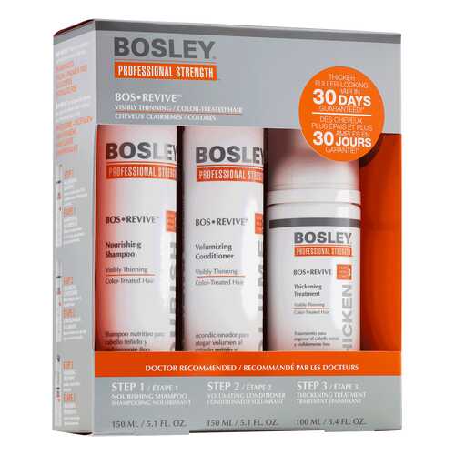 Набор средств для волос Bosley Вos Revive Starter Pack Оранжевая