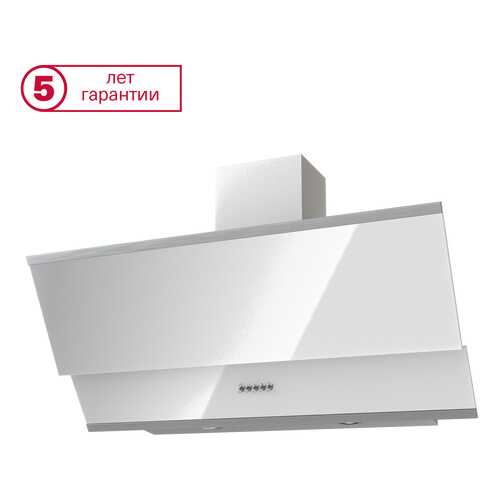 Вытяжка наклонная KRONAsteel Irida 900 PB White/Grey