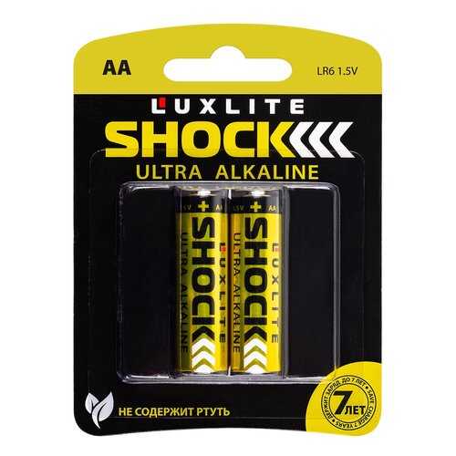 Батарейки Luxlite Shock АА 2 шт
