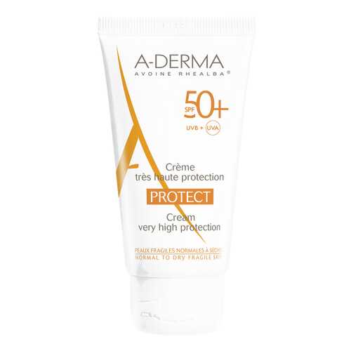 Солнцезащитное средство A-Derma Protect Creme SPF 50+ 40 мл
