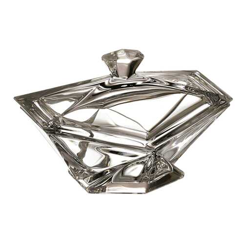 Конфетница с крышкой Crystalite Bohemia Оригами