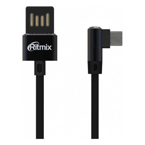 Кабель Ritmix RCC-418 microUSB 1м Black