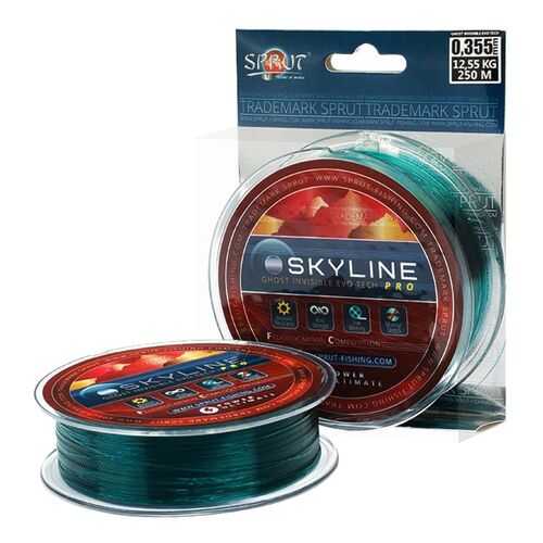 Леска SKYLINE Fluorocarbon Composition Evo Tech PRO GhostInv 250 м