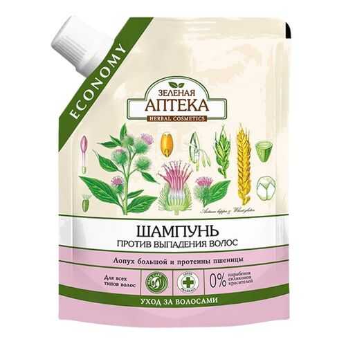 Шампунь Зеленая аптека Лопух 200 мл