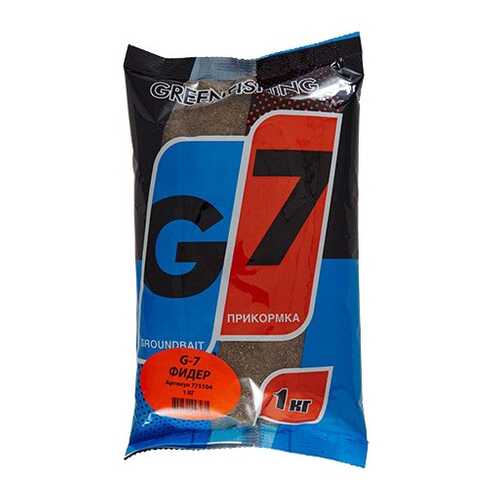 Прикормка летняя Green Fishing G7 Фидер 1 кг
