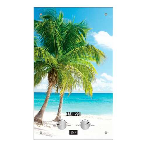 Газовая колонка Zanussi GWH 10 Fonte Glass Paradiso multicolor