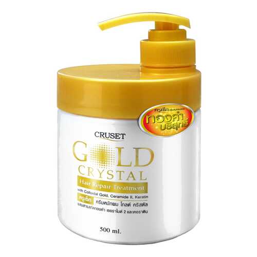 Маска Cruset Gold сrystal, восстанавливающая, 500 мл