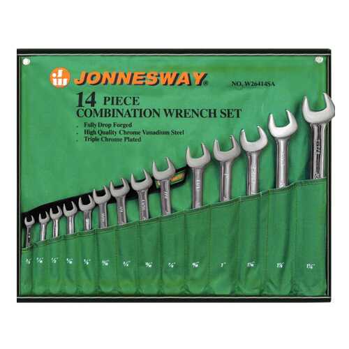 Набор комбинированных ключей  JONNESWAY W26414S