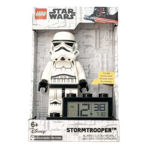 Будильник LEGO Star Wars, минифигура Stormtrooper 9004032
