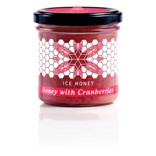 Мед Ice honey с клюквой (Honey with Cranberries) 200 г