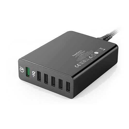 Сетевое зарядное устройство Anker PowerPort 6 USB 12A Black