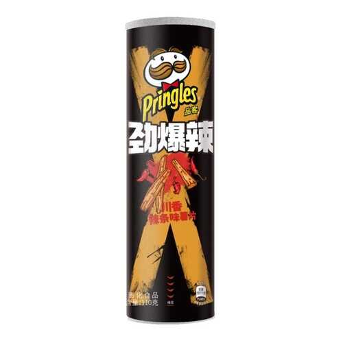 Чипсы Pringles Extra Hot с острым сычуаньским соусом 110 г