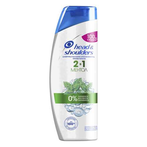 Шампунь Head & Shoulders Ментол освежающий 600 мл для мужчин