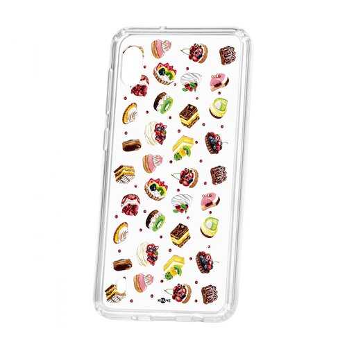 Чехол Kruche Samsung Galaxy A10 2019 Print Cake
