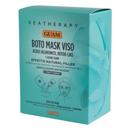 Маска для лица Guam Sea Therapy Boto Mask Viso Pack