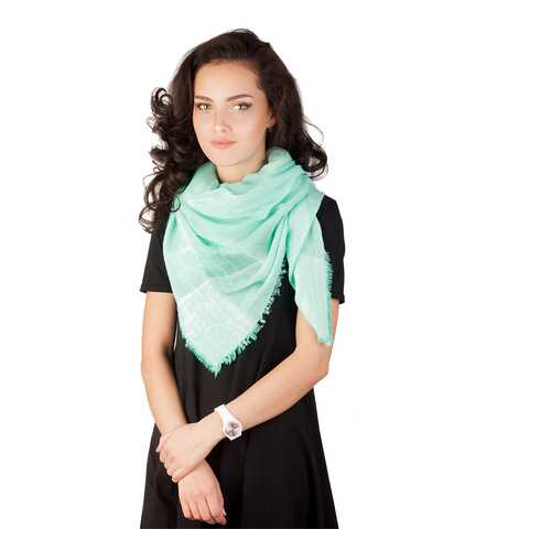 Платок женский Le Motif Couture ZDF01-20 бирюзовый