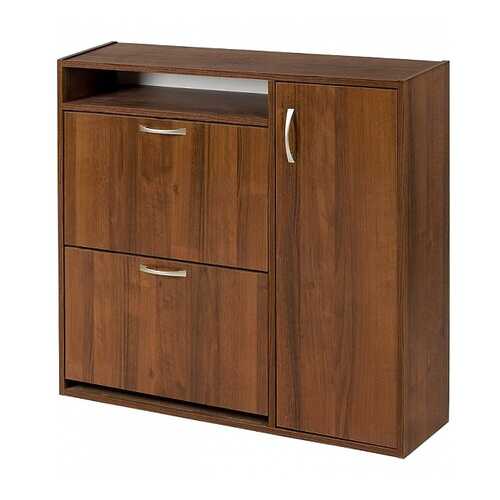 Обувница Вентал ШК-2 VEN_shk_2_walnut 92,4х22,5х88,2 см, орех темный
