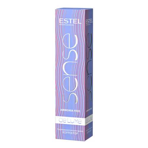Краска для волос Estel Professional Sense De Luxe Correct 0/11 Синий, 60мл