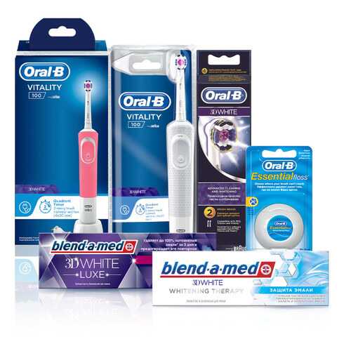 Электрическая зубная щетка Braun Oral-B (для двоих)