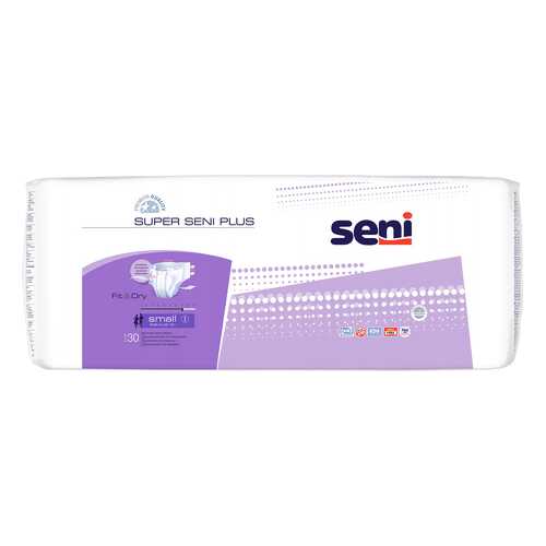 Подгузники для взрослых, S, 30 шт. Super Seni Plus