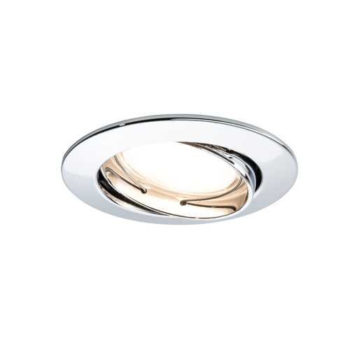 Светильник встраиваемый Coin LED dim 1x7W, хром 93965