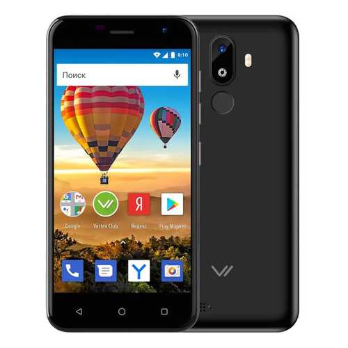 Смартфон Vertex Luck L120 4G Black