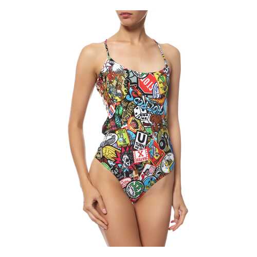 Купальник женский MOSCHINO 4A611326041555 1555 черный 1 IT