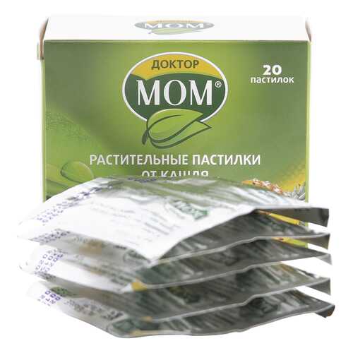 Доктор Мом пастилки со вкусом ананаса 20 шт.