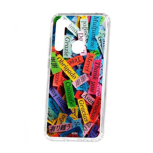 Чехол Kruche Xiaomi Redmi Note 8T Print Thank you