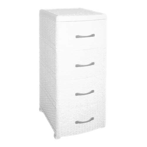 Комод violet Ротанг 0357/2 40х47х95 см, белый