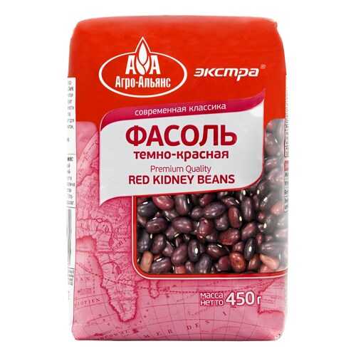 Фасоль Агро-Альянс темно-красная 450 г