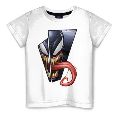 Детская футболка ВсеМайки Venom with tongue sticking out, размер 170
