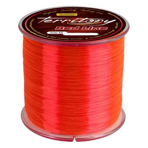 Леска монофильная Mikado Territory Red Line 0,24 мм, 300 м, 7,5 кг