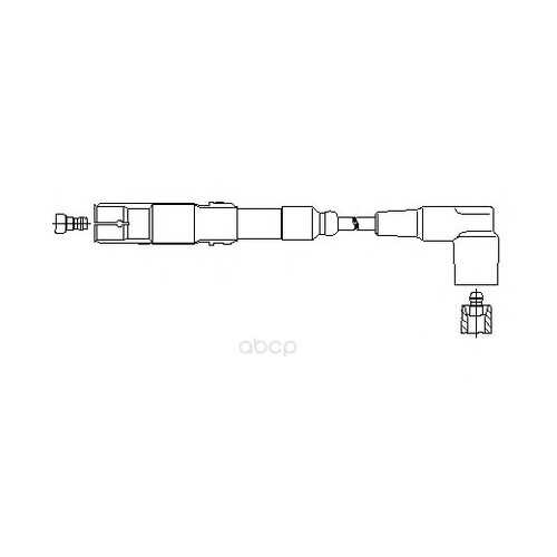 Провод высоковольтный mercedes 40см BREMI 150/40