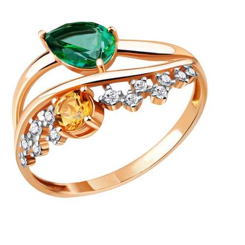 Кольцо женское Aquamarine 65861533А р.18