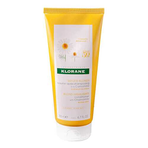 Кондиционер для волос Klorane Aging Hair с экстрактом ромашки 200 мл