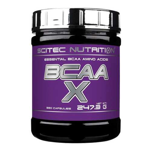 Scitec Nutrition BCAA-X 330 капсул без вкуса