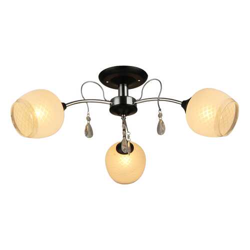 Люстра потолочная 3*60Вт Е27 IMEX MD.0658-3-S CH+BK