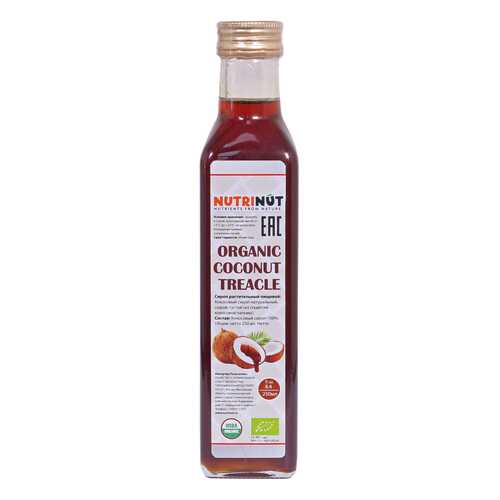 Кокосовый сироп Nutrinut organic coconut treacle 250 мл