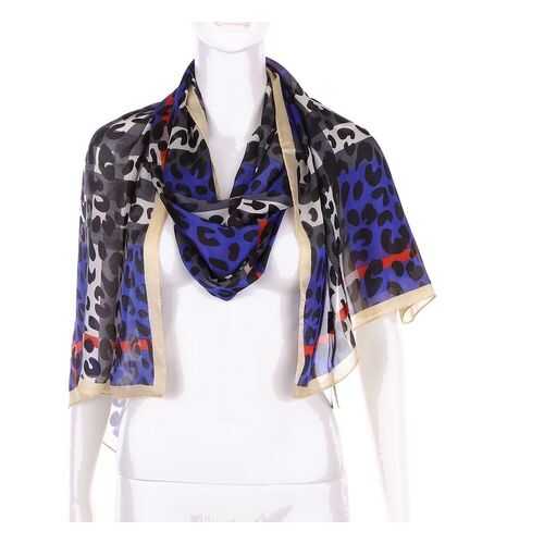 Шарф женский LuxFashion B001 разноцветный