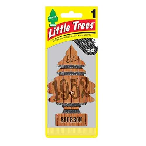 Ароматизатор подвесной LITTLE TREES Бурбон, елочка U1P-10975-RUSS