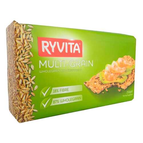 Хлебцы Ryvita Многозерновые из цельного зерна multi-grain 12 штук