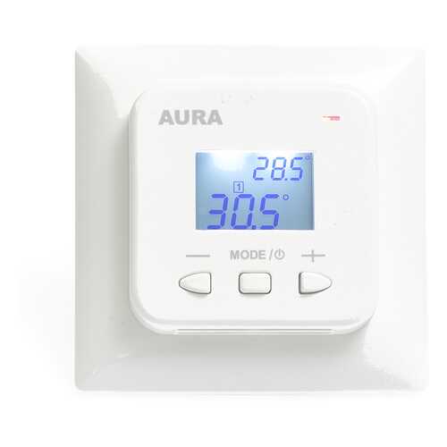 Терморегулятор для теплых полов Aura Technology LTC 530 белый