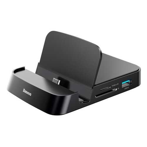 Док-станция Baseus Mate Docking HUB 7-in-1 Black (CAHUB-AT01)