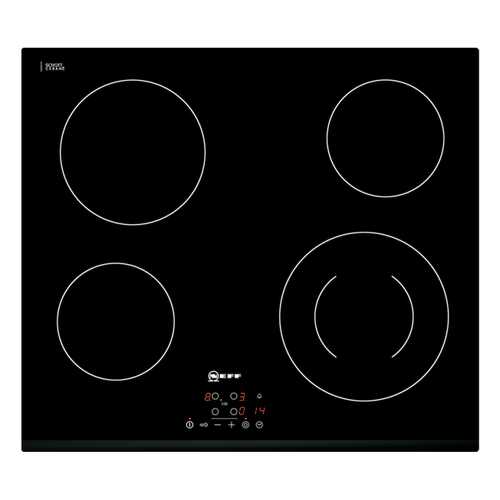 Встраиваемая варочная панель электрическая Neff T11B41X2RU Black