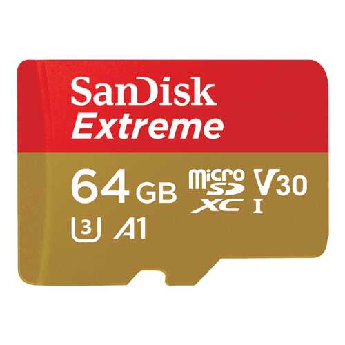 Карта памяти SanDisk SDXC Extreme SDSQXA2-064G-GN6MA 64GB