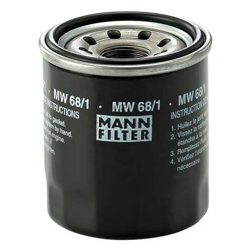 Фильтр масляный двигателя MANN-FILTER MW68/1