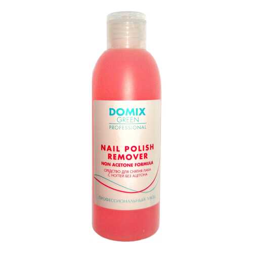 Жидкость для снятия лака Domix Green Professional Nail Polish Remover 200 мл