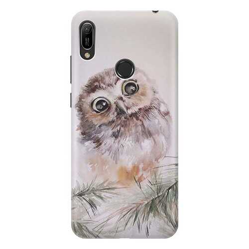 Чехол RE:PA для Honor 8A / Huawei Y6 (2019) с принтом Совенок